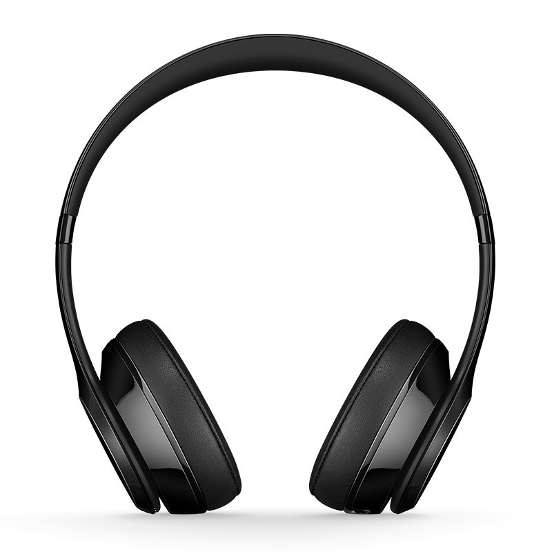 Beats Solo3 Wireless 无线蓝牙耳机 头戴式蓝牙耳机 带麦可通话跑步运动耳机 炫黑色