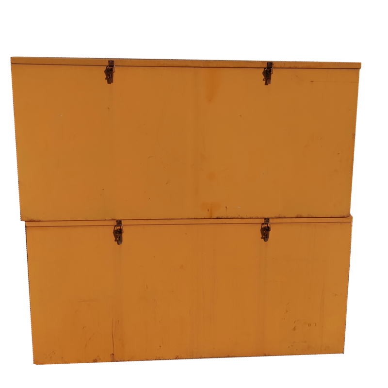 工具箱工具柜外开三门两层带凹槽工具架包海棉皮革灰1600*500*600定做 1个