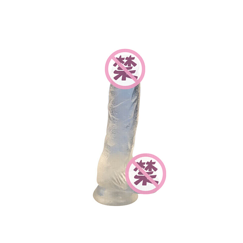 云曼 仿真阳具女用情趣性用品大粗透明假阳具手动 大号直径4.0cm