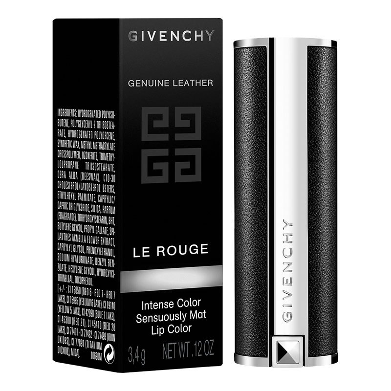 [满199减100]GIVENCHY/纪梵希小羊皮口红高级定制唇膏不掉色唇彩女士润唇膏3.4g/支 315#姨妈色