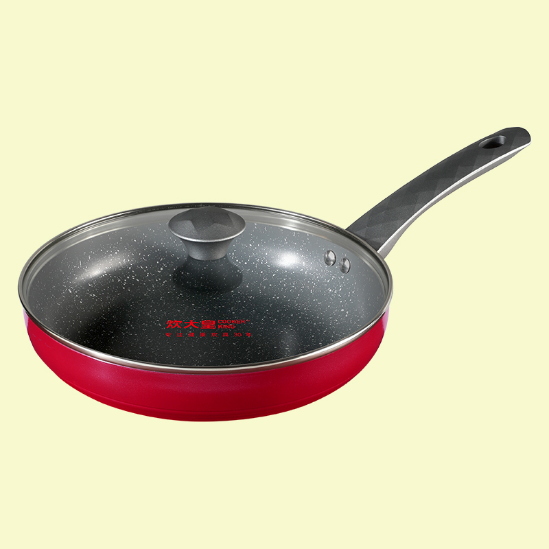炊大皇(COOKER KING) 煎锅新钻不粘锅牛排煎锅多功能平底煎蛋锅26cmJG26XZ-2