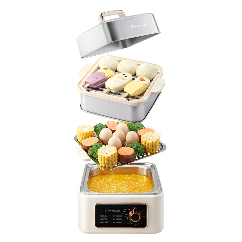 西屋(Westinghouse)WZL12G多功能电蒸锅 11L高清大图