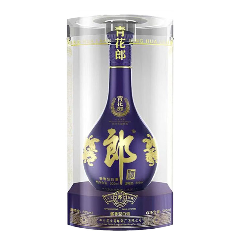 郎酒[2019年产]青花郎 带天宝洞藏 53度500ml 酱香型白酒
