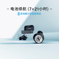 森海塞尔 MOMENTUM 真无线二代无线蓝牙耳机HIFI耳机 入耳式 主动降噪