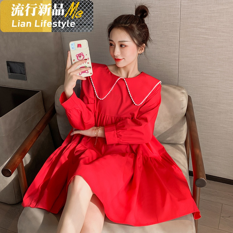 shengshi孕妇装套装网红外出时尚上衣裙子孕妇装新连衣裙