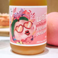 通明山 低度微醺高颜值水果酒 白桃味果酒 8度 330ml*1瓶 单瓶装