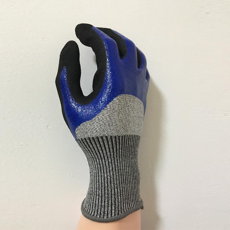 杀鱼手套防刺防水防滑耐磨防割手套5级屠宰开生蚝杀鱼捉蟹捉海胆