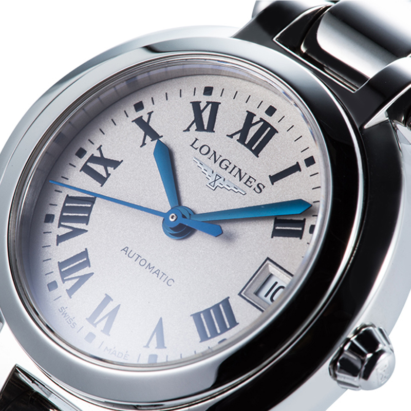 LONGINES 浪琴心月系列钢带女士机械表L8.111.4.71.6
