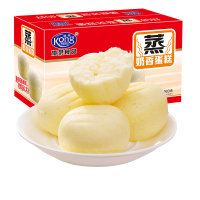 港荣蒸蛋糕奶香味900g 苏宁自营零食整箱宿舍耐吃营养早餐糕点小面包