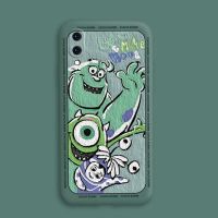 vivoX21手机壳X21s液态硅胶X21i全包保护套X21屏幕指纹版油画怪物 vivo X21前指纹 暗夜绿-油画怪物