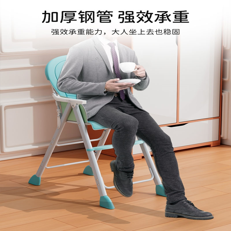静蝉幽格宝宝餐椅可折叠便携儿童多功能家用吃饭座椅婴儿bb凳饭店餐桌椅子