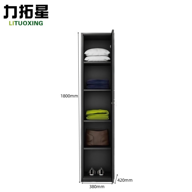 力拓星 钢制衣柜 单门 台高清大图