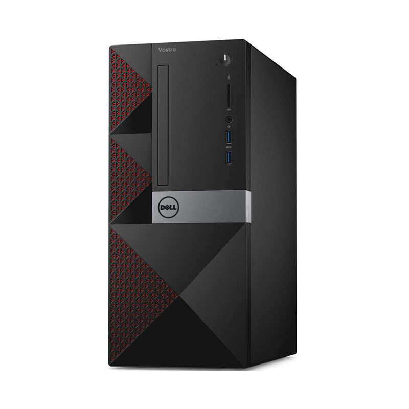 戴尔(DELL)成就3668 商用台式电脑 23英寸屏(I7-7700 8GB 1T 2G独显 刻录 WiFi 蓝牙)