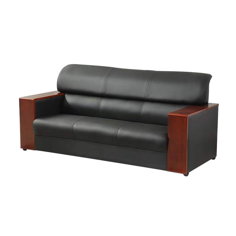 沙发黑色西皮三位1990*870*730mm张