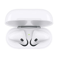 苹果(Apple)iPhone AirPods2代(有线充电盒)苹果耳机 蓝牙耳机无线耳机 入耳式 苹果2代无线蓝牙耳机