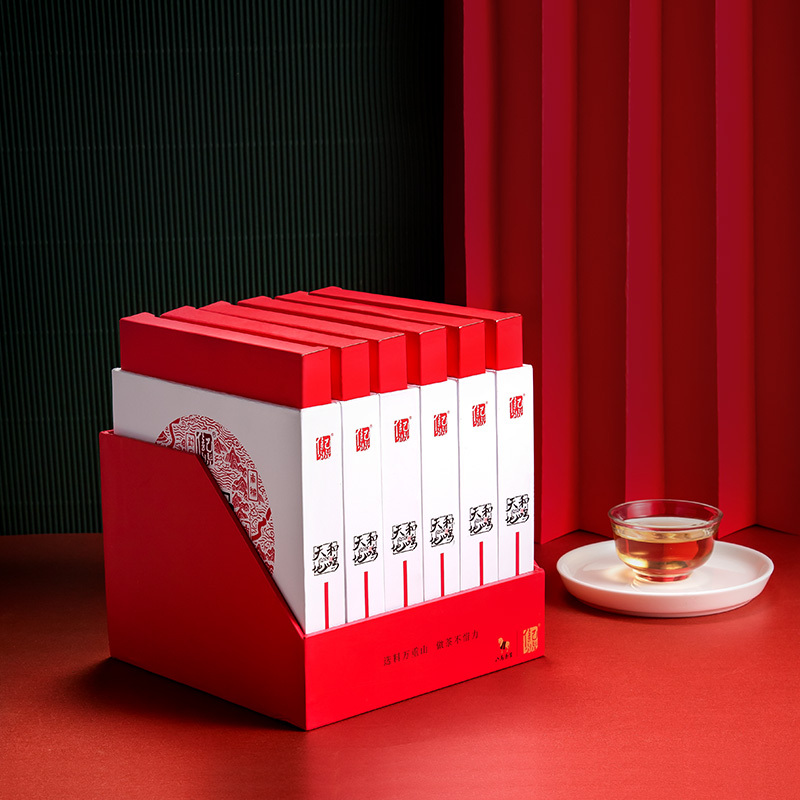八马茶叶 信记号 天地和鸣 云南普洱茶普洱生茶手撕饼 6饼装360g