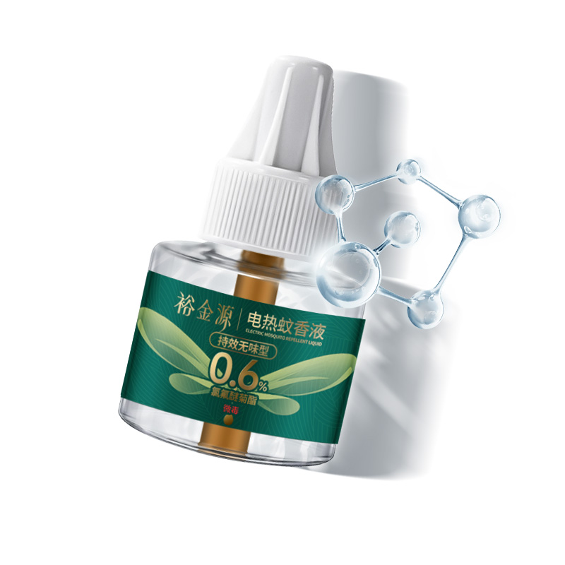 裕金源 电热蚊香液 40ml*4瓶+1器 持效无味高清大图