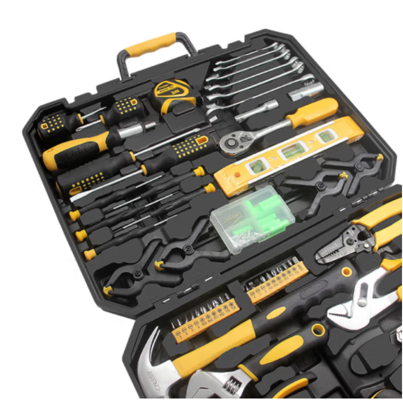 168件套家用综合维修工具箱 车载多功能维修工具组套装crest 168件套