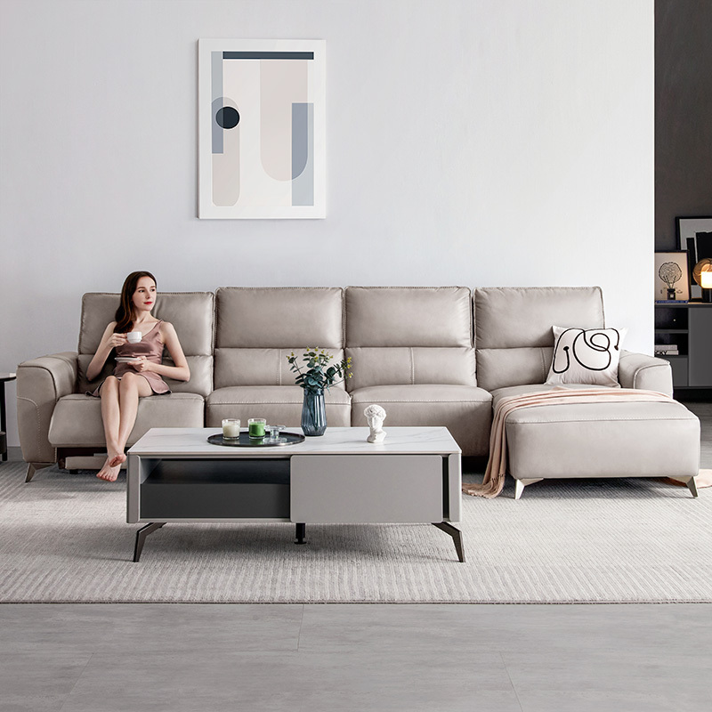 芝华仕cheers芝华仕头等舱沙发真皮客厅功能沙发现代简约头层牛皮中大