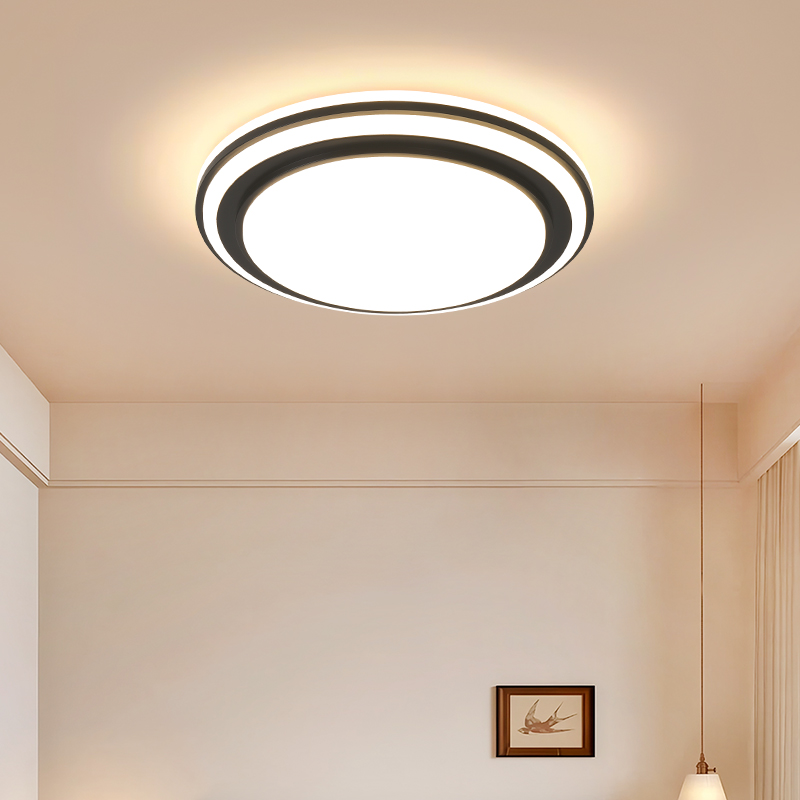 雷士照明吸顶灯光语黑EXND8642高清大图