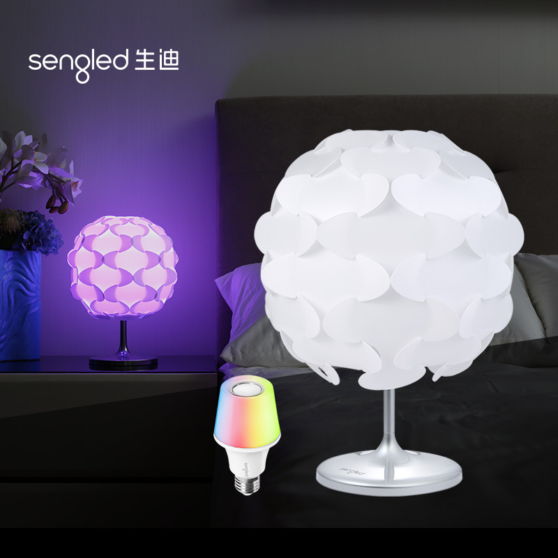 sengled生迪炫彩LED智能音乐台灯创意蓝牙音响灯七彩卧室床头灯书房台灯
