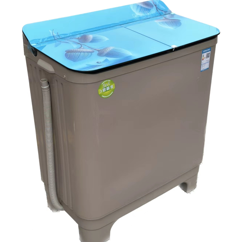 扬子xpb1302118s冰蓝果钢桶双钢桶半自动洗衣机