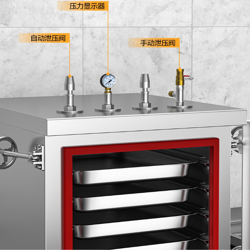 gyj-8蒸饭车商用蒸饭箱蒸饭机8盘食堂单位学校公司蒸柜380v>800_800