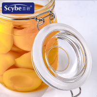 [Scybe]喜碧斯格1500ML玻璃密封罐玻璃瓶储物罐蜂蜜瓶酵素瓶奶粉糖果罐泡酒瓶 单只装