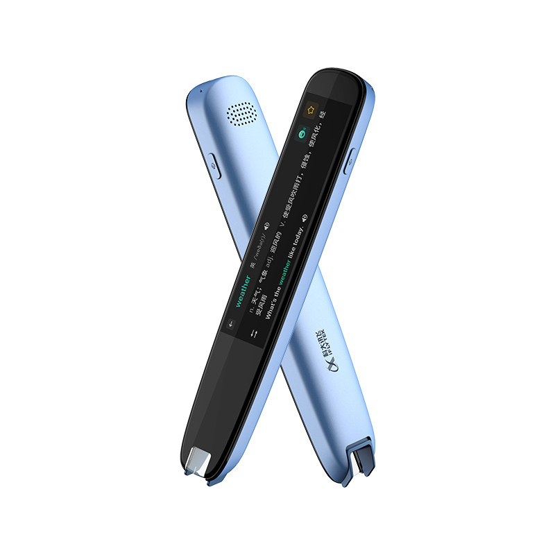 科大讯飞AI学习机X2 Pro+讯飞翻译笔词典笔翻译笔儿童小学初中高中家教机点读机早教机 4+128G-蓝色