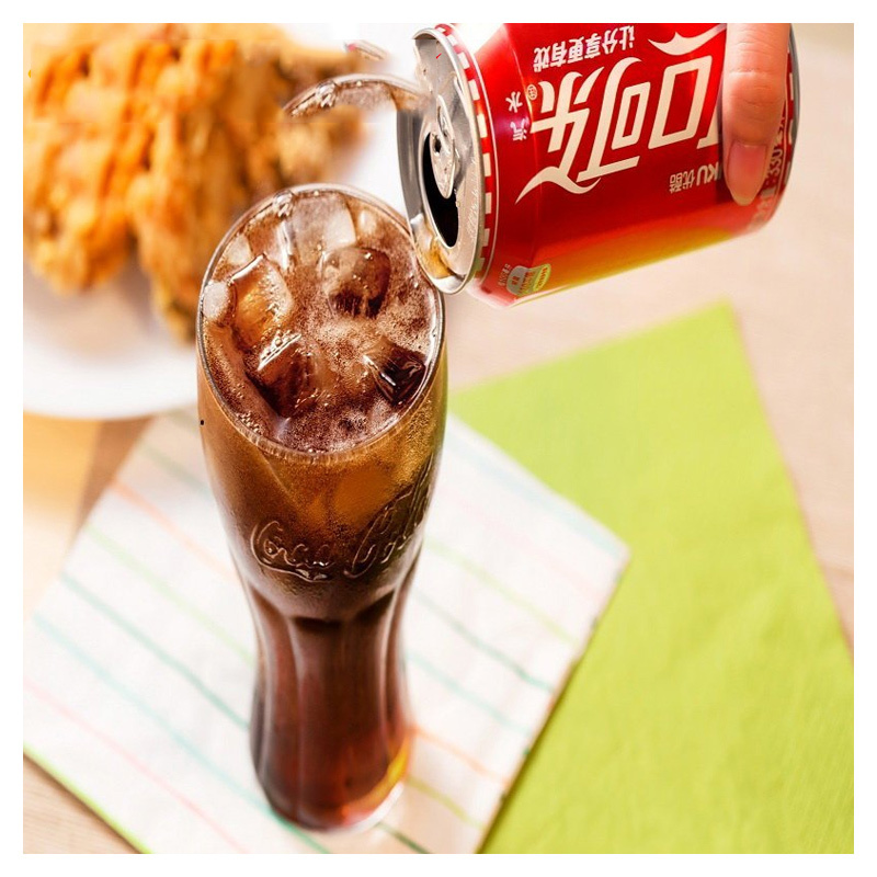 可口可乐可乐味汽水330mL*6高清大图