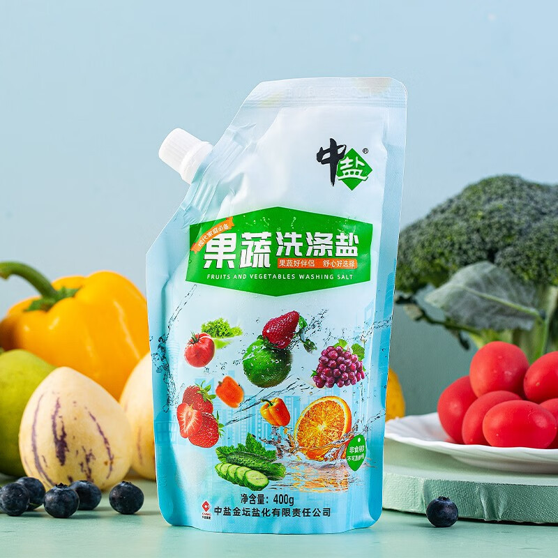 中盐 果蔬盐 400g/袋高清大图