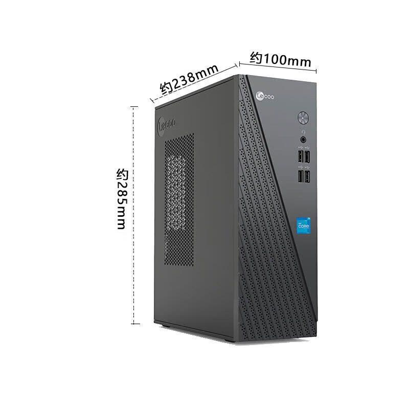 联想(Lenovo)来酷Lecoo 酷310 台式机电脑整机(酷睿i5-13420H 16G 512G固态硬盘 WIFI Win11试用版)配21.45英寸显示器图片