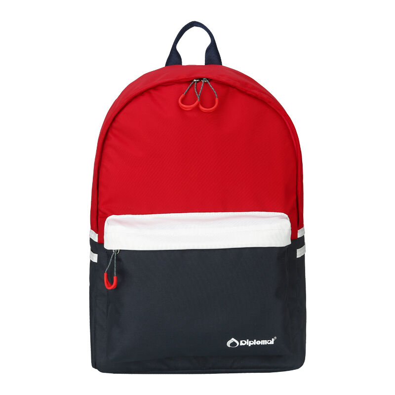 外交官(DIPLOMAT) DS-14071L 材质:织物料规格:28.5*14*40cm红配蓝 个 双肩包