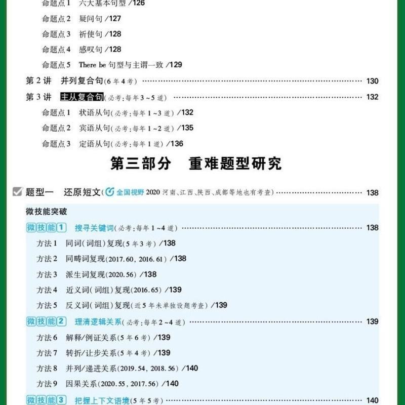 2021万唯中考试题研究山西英语总复习资料刷题全套七八九年级初三