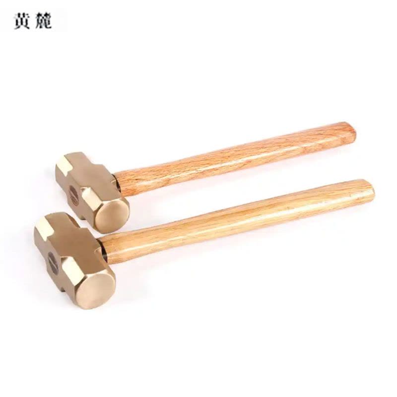 黄麓 紫铜锤(八角) 1kg(2磅)把图片