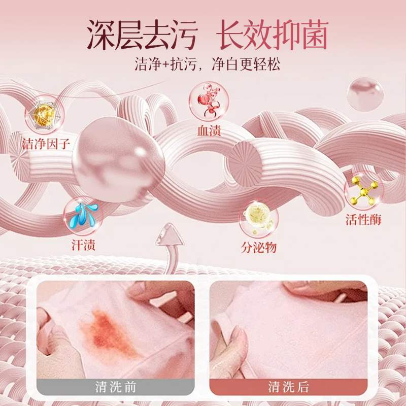 花卉诗(Flower Ship) 玫瑰蜜香持久香氛 洗衣液1kg(单位:瓶)高清大图