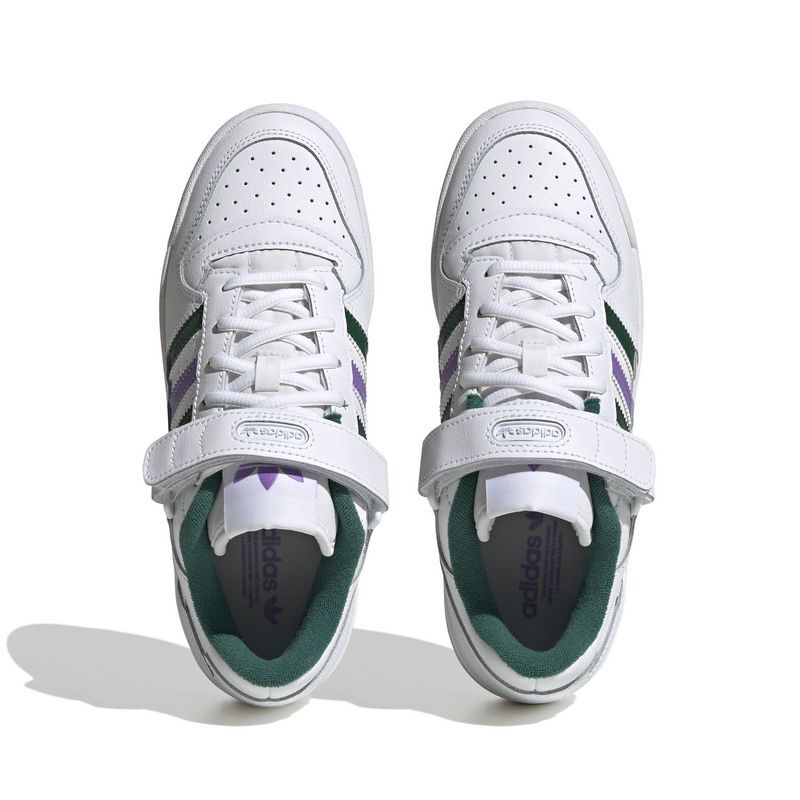 Adidas阿迪达斯三叶草新款FORUM LOW W女子休闲篮球鞋板鞋HQ1912