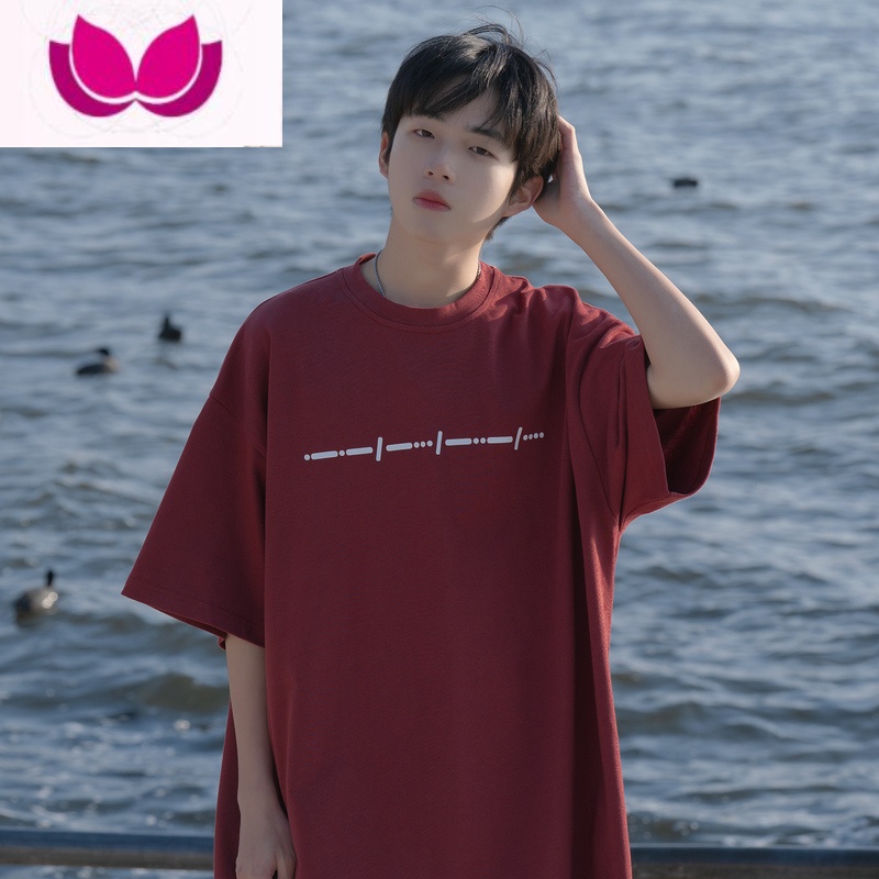 七斓日系cityboyt恤男夏季美式大码短袖2023新款半袖中袖高清大图