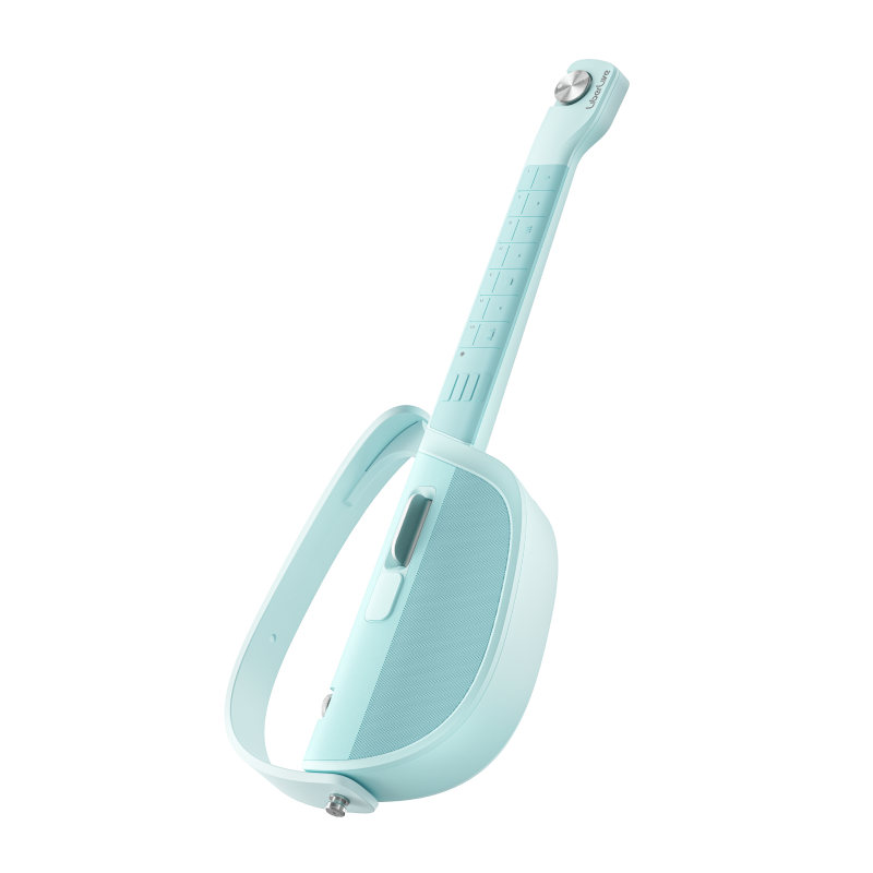 LIBERLIVE无弦吉他U1冰湖蓝高清大图