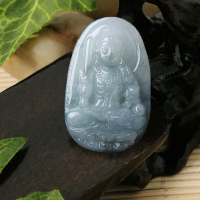 翡翠玉坠八大守护神坠本命佛菩萨十二生肖鼠牛虎兔龙蛇马羊猴鸡狗猪玉佩男女款带证书送女朋友七夕情人节礼物