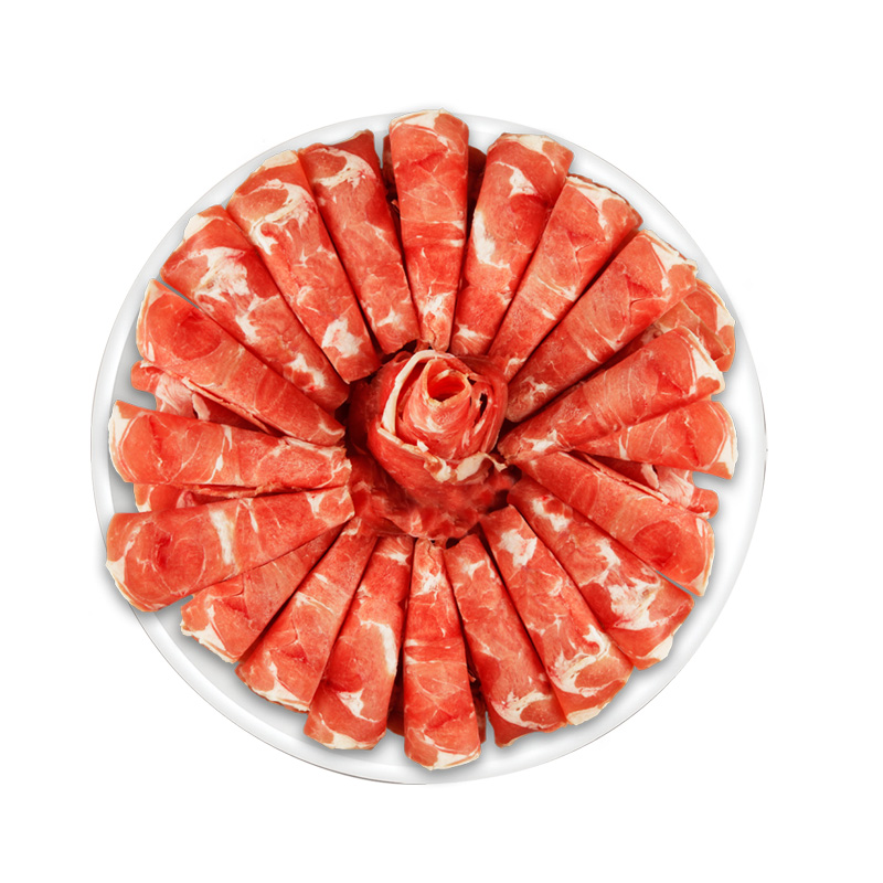 伊为乐 宁夏盐池滩羊 羊肉卷220g/盒(切片)火锅食材 肥瘦比例2:8 口感