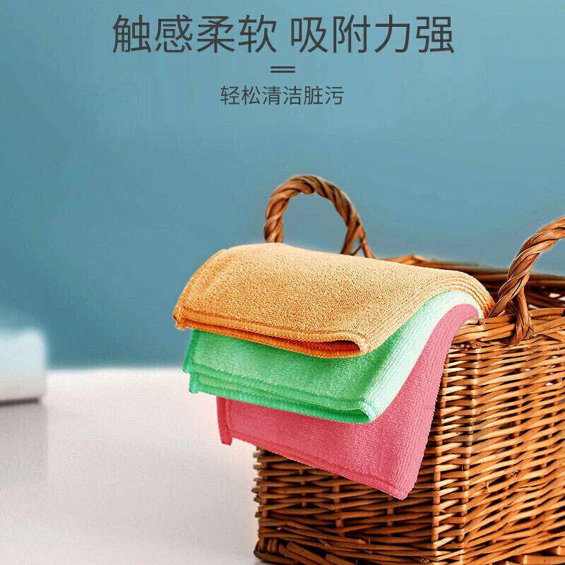 茶花 超细纤维抹布4544P高清大图