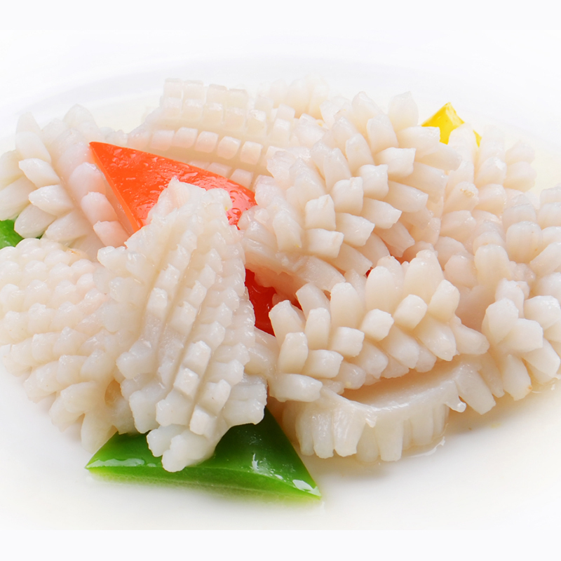 蓝雪 冷冻秘鲁鱿鱼花 300g 15-25个 袋装 海鲜水产