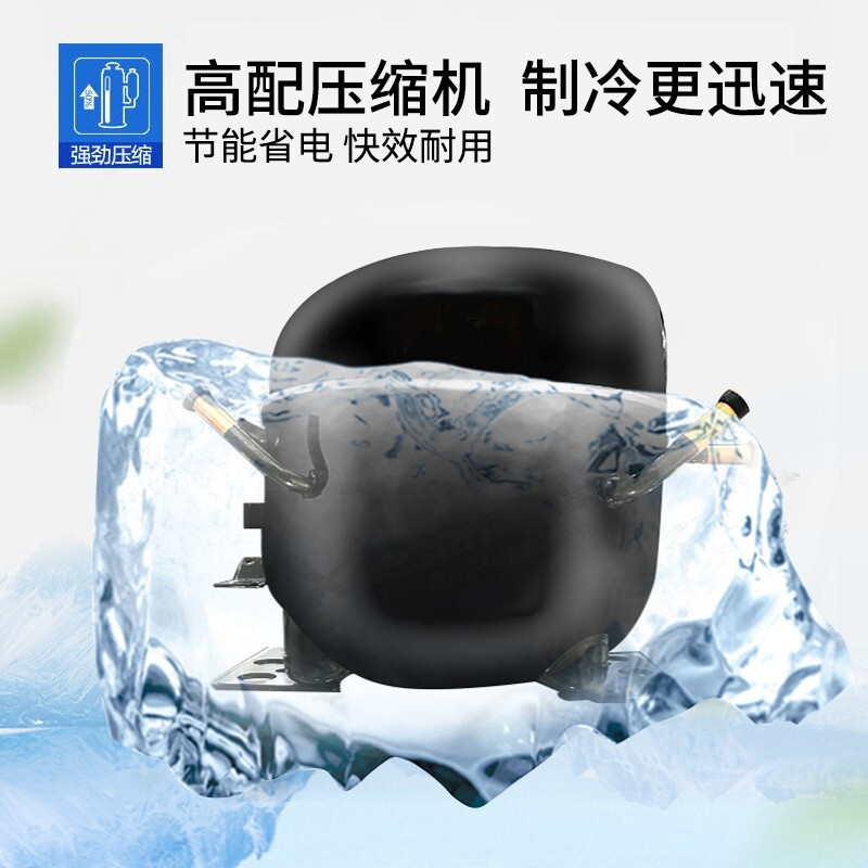 希冷(XILEN) 平岛柜卧式冰柜商用展示柜冷藏商用保鲜柜速冷冻柜烧烤配菜柜海鲜超市冰箱 2.1米全冷藏单压缩机