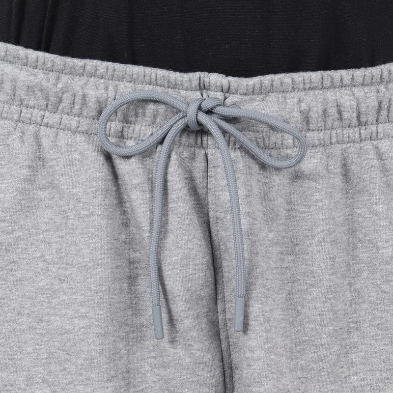 Jordan运动潮流宽松透气法式毛圈男款篮球短裤男款炭黑白色高清大图