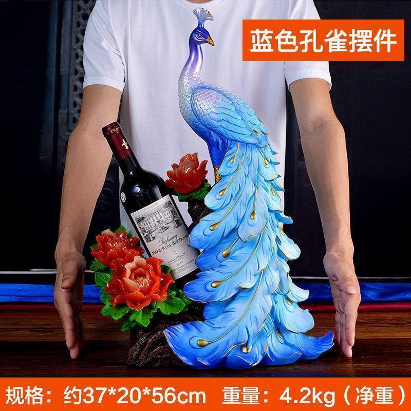 家柏饰(CORATED)红酒架摆件雍容华贵家居客厅酒吧酒柜玄关装饰品乔迁新居高清大图