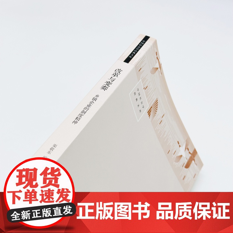 改革与变奏:乡镇企业的制度精神 渠敬东编著小镇喧嚣乡土中国城乡二元结构 三联书店高清大图