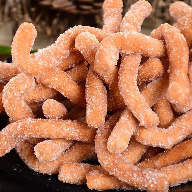 江米条 手工果子雪花条糯米条京果炒糖小麻花特产零食
