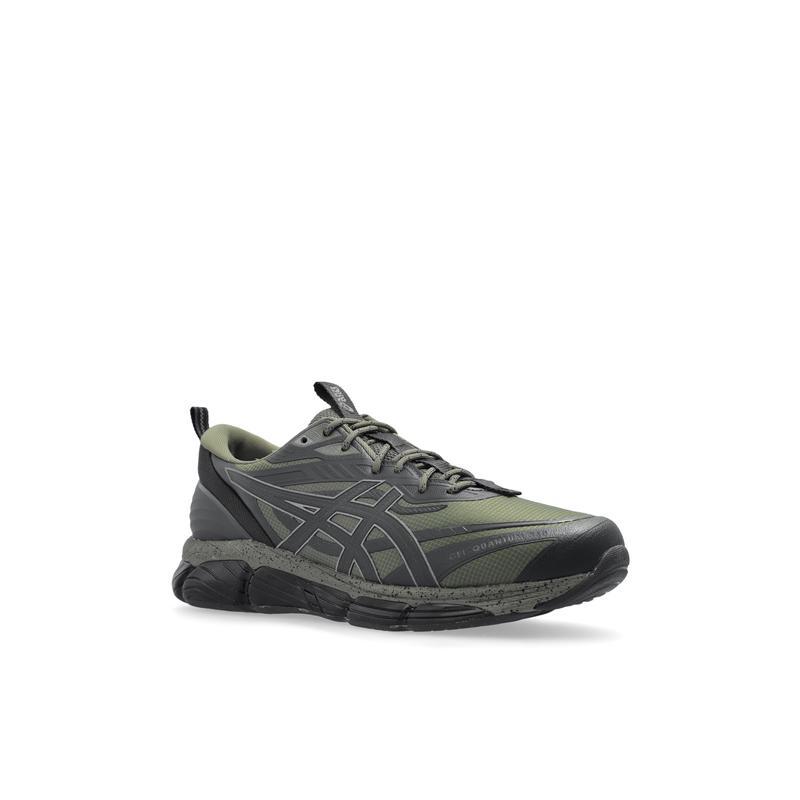 亚瑟士(ASICS)男款圆头跑步鞋低帮系带运动鞋侧标装饰橡胶鞋底户