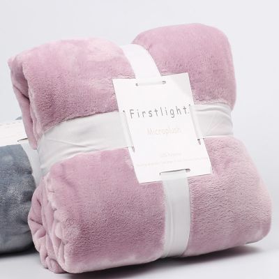 小毛毯盖毯办公室午睡单人盖腿午休夏季夏天薄款珊瑚绒毯空调毯子 浅灰色 80*100cm(盖膝毯)送收纳袋